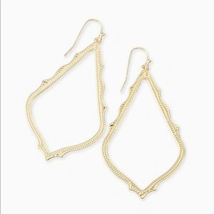 Kendra Scott Gold Sophee Drop Earrings